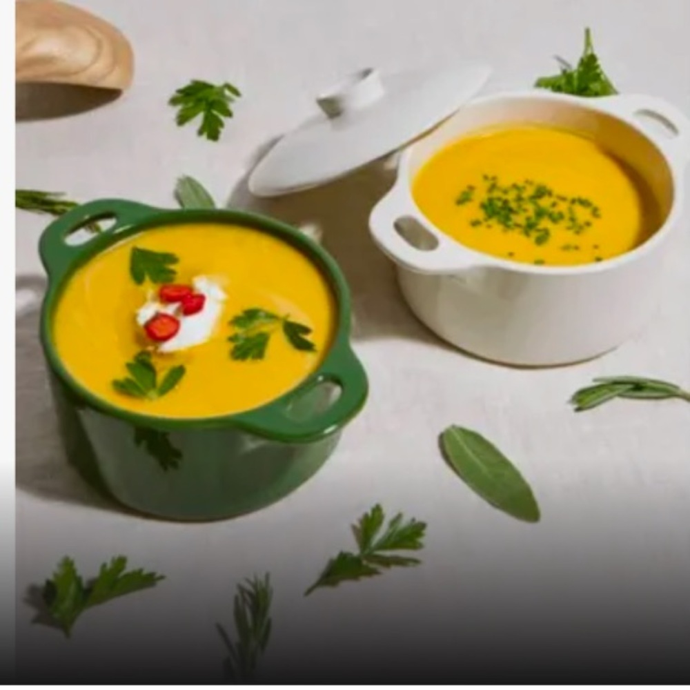 Brocc your body mini ceramic cocotte set